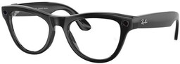 RAY BAN Okulary Meta Skyler Czarny Połysk