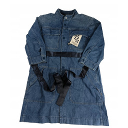 G-Star Raw, sukienka jeansowa damska z paskiem, r.L