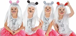 Rubies Mousy Purpy Opaska na głowę dla dziewczynek