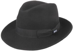 Kapelusz Filcowy Basic Bogart by Lipodo, czarny, cm