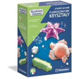 Clementoni, Naukowa zabawa, Kryształy Fluorescencyjne