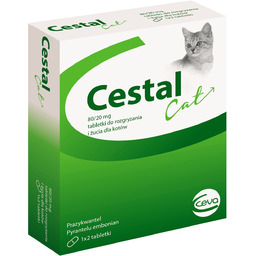 CESTAL Cat Tabletki do rozgryzania i żucia