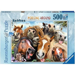 Ravensburger 146956 konie Selfie, puzzle