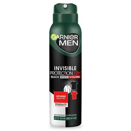Garnier Men Dezodorant spray Invisible Protection 72h Black