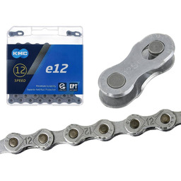 Łańcuch KMC E12 EPT, 12-rzędowy, E-bike, 130 ogniw,