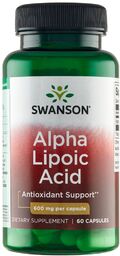 Swanson Alpha Lipoic Acid, kwas alfa liponowy 600