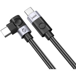 Kabel kątowy Orico CW240 USB-C do USB-C PD