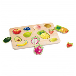 Drewniana Układanka Owoce Classic World