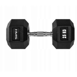 Hantla gumowana Hms Hex Pro 25 kg