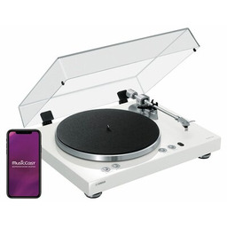 YAMAHA Gramofon Vinyl 500 Music Cast Biały