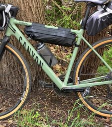 Sakwa torba gravel szosa rowerowa na ramę rolowana