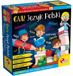 LISCIANI Gra edukacyjna I''m a Genius Quiz Język