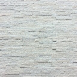 Kamień elewacyjny-dekoracyjny kwarcytowy biały Stackstone White 10x40
