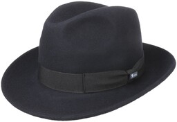 Kapelusz Filcowy Basic Bogart by Lipodo, ciemnoniebieski, cm