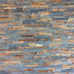 Kamień elewacyjny-dekoracyjny łupkowy multicolor 10x36x0,8-1,3 cm