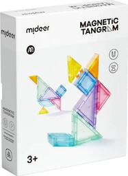 Mideer Magnetyczny Tangram 3D z Klepsydrą MD4281