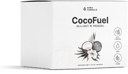 Coco Fuel, Olej MCT w proszku, Aura Herbals,