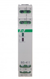 Przekaźnik bistabilny BIS-411 2Z 230V jednokanałowy na szynę