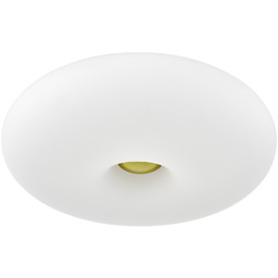 LAMPA SUFITOWA PLAFON NOWOCZESNA BIAŁO-ZŁOTA BIANTE D38