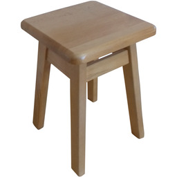Solidny Taboret drewniany sosna taborecik krzesło stołek