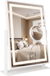 Lustro LED LUMI White 30x40cm