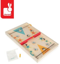 Drewniana gra zręcznościowa Mini hokej J02079 Janod