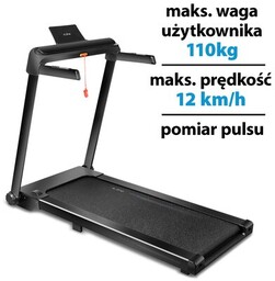 S-line Bieżnia elektryczna S_LINE Quest 1490W 12km/h