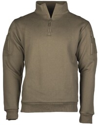 Mil-Tec Bluza Taktyczna z Kołnierzem Zielona - 3XL