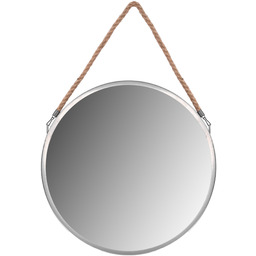 Tutumi LUSTRO NA LINIE OKRĄGŁE SREBRNE 40CM KLMH-0410S-1