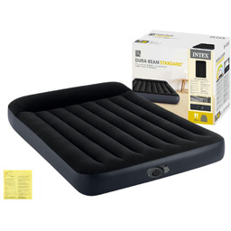 Materac Dmuchany Dwuosobowy 137x191x25 Intex 64148ND z Pompką