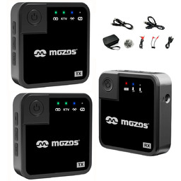 Mozos Mx1-Dual Zestaw 2 Mikrofony Bezprzewodowe Mikroport