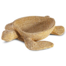 Eurofirany Figurka dekoracyjna Eldo 2 20x9x6 Żółw złota