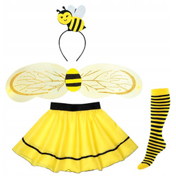 Kostium Pszczoła Zestaw Pszczółka Strój Bal Wiosny Opaska