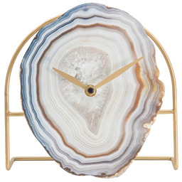 Mauro Ferretti Elegancki zegar z tarczą z wzorem