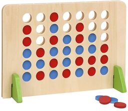 TookyToy Drewniane kółko i krzyżyk