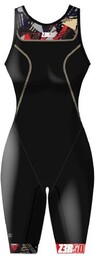 ZEROD Strój triathlonowy damski START TRISUIT psycho champagne