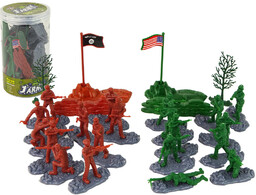 ZESTAW DUZY MILITARNY 48 ELEMENTY