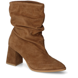 Botki Flisella 4215 Brąz zamsz