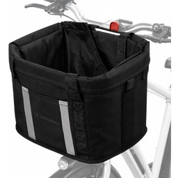Wozinsky Kosz materiałowy na rower WKR-MK, czarny