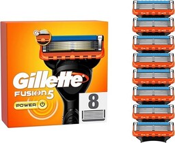 Gillette Fusion 5 Power żyletki, 8 wymiennych ostrzy