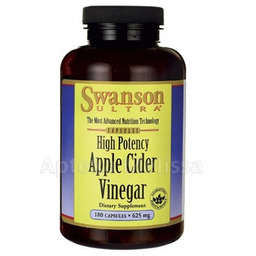 Swanson Apple Cider Vinegar 625 mg, 180 kapsułek