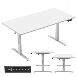 Biurko Elektryczne Regulowane 160 x 80 cm Mark