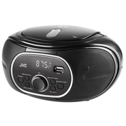JVC Radioodtwarzacz RD-E221B Boombox black