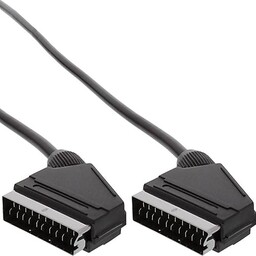 InLine 89975 Scart kabel przyłączeniowy, wtyczka/wtyczka, 5 m
