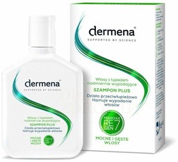 Szampon przeciwłupieżowy hamujący wypadanie włosów, Dermena Hair Care