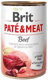 Mokra karma dla psów Brit Paté&Meat z wołowiną