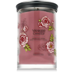 Yankee Candle Signature Fresh Cut Roses Tumbler świeczka