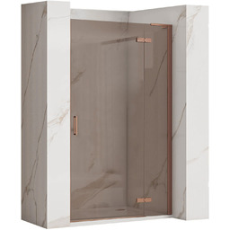 Rea Drzwi prysznicowe Rea Hugo 100 Miedziane Szczotkowane