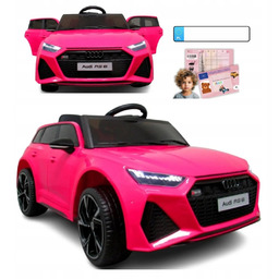 AUDI RS6 GT RÓŻOWY Auto na akumulator EVA