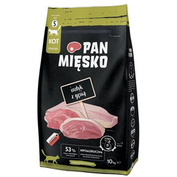 PAN MIĘSKO Karma dla kota Indyk z gęsią